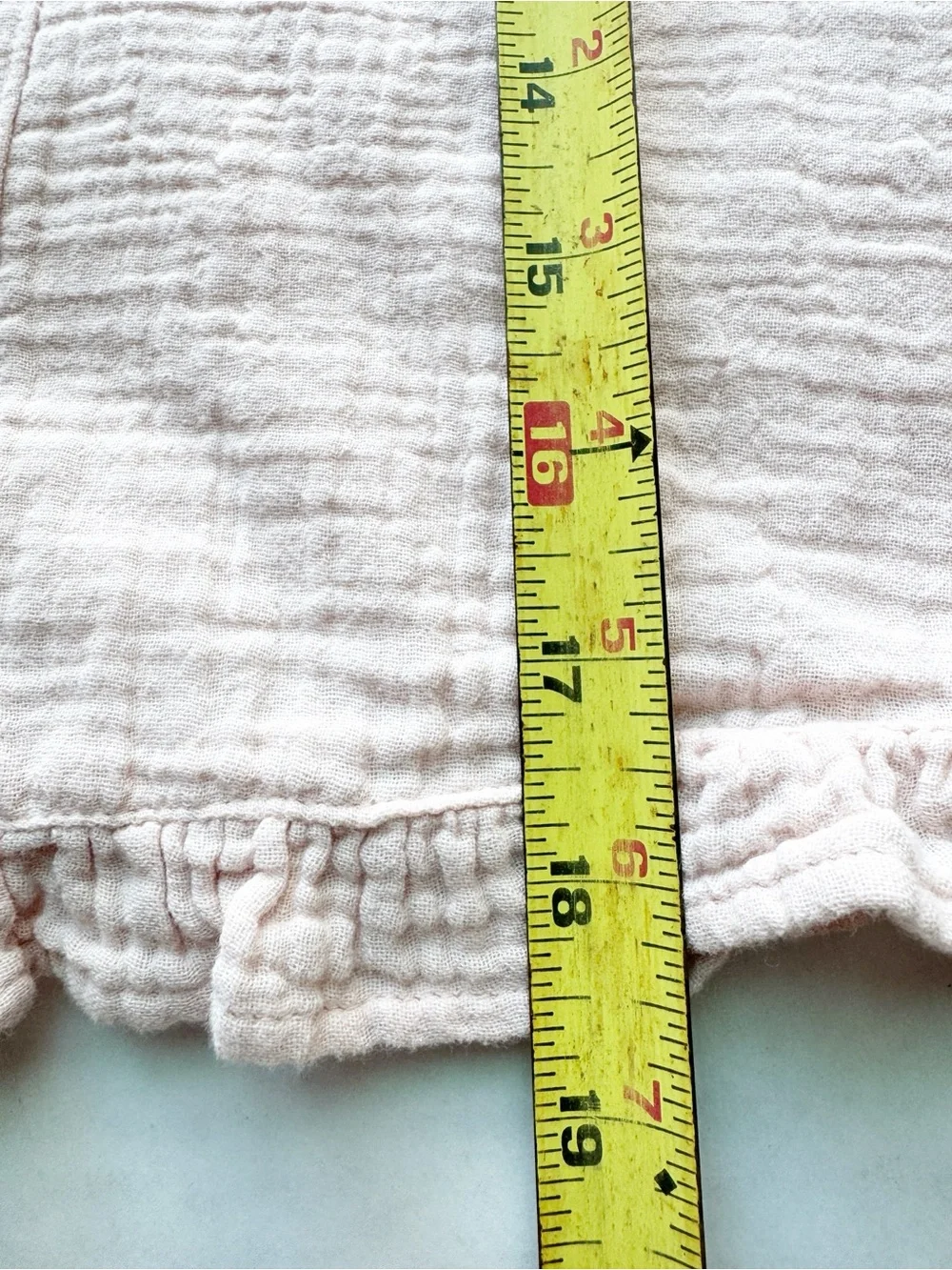Muslin Cotton Dress in Soft Pink size 2T NWT